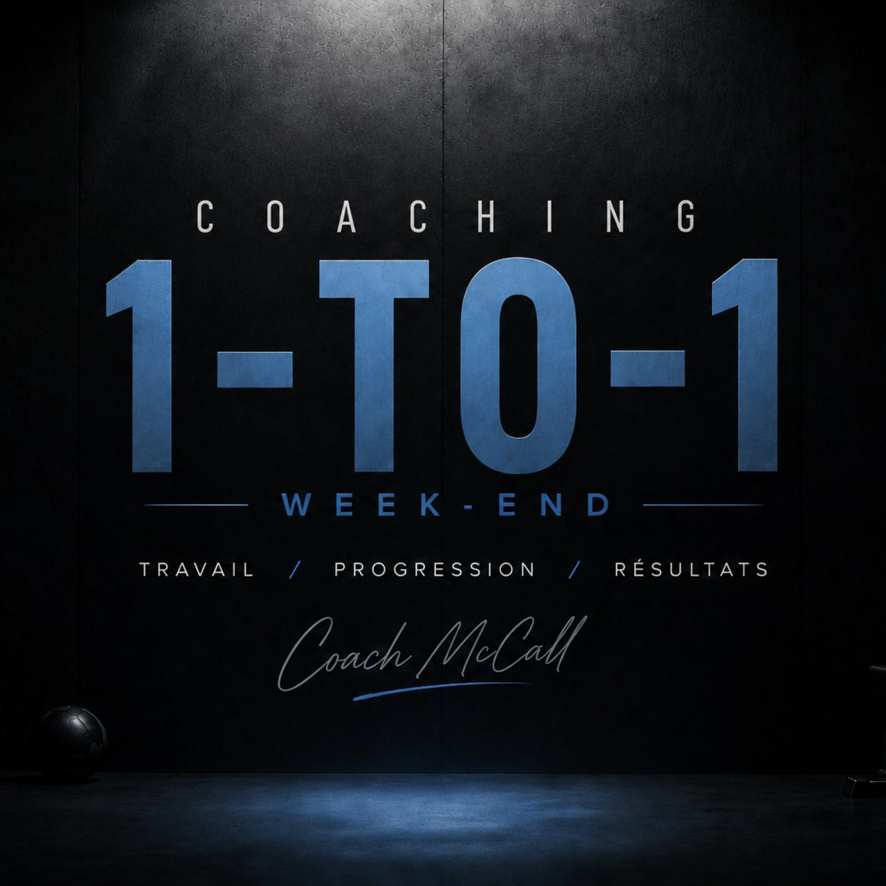 Coaching 1-to-1 le week-end