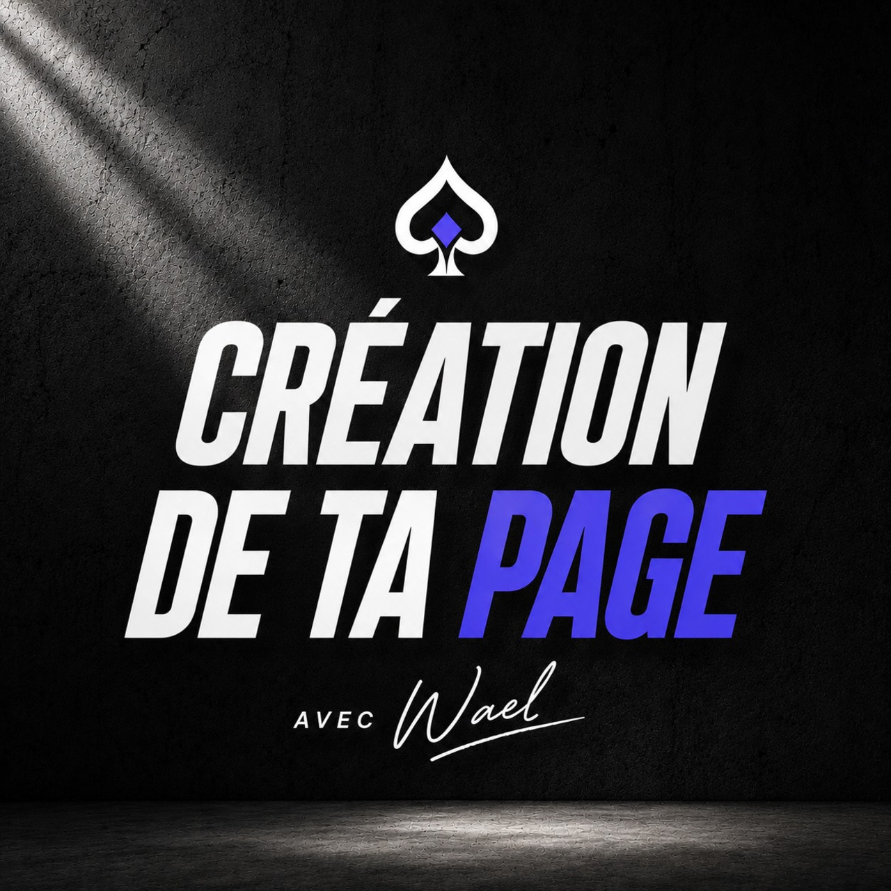 Création de ta page